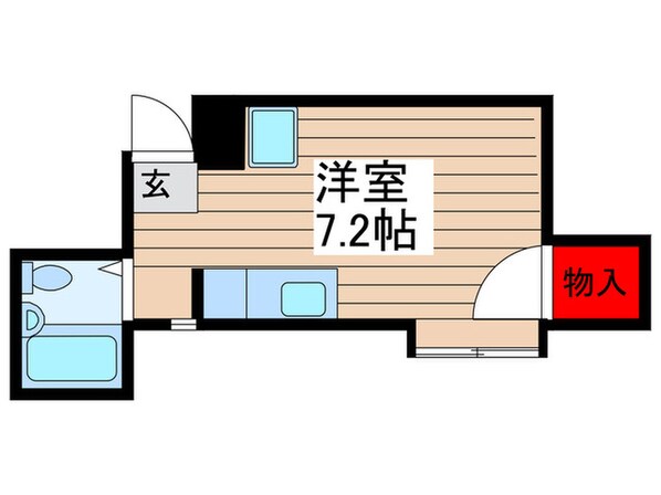 立花マンションの物件間取画像